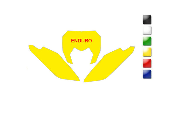 Blackbird plaatstickers groen SHERCO 3E00/000008