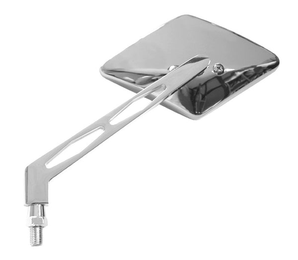 V Onderdelen aangepaste linker spiegel Universal - Chrome (1PC) E376i