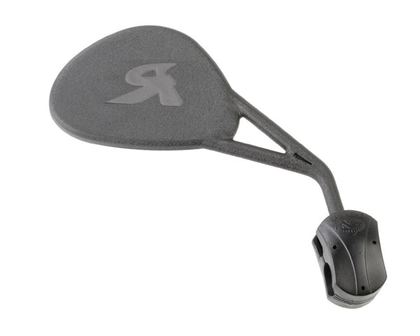 V delen enduro rechter spiegel Universal - Black (1pc) E382D