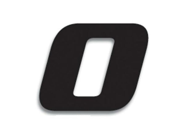 Blackbird race nummer 0 20x25cm zwart 5049/20/0