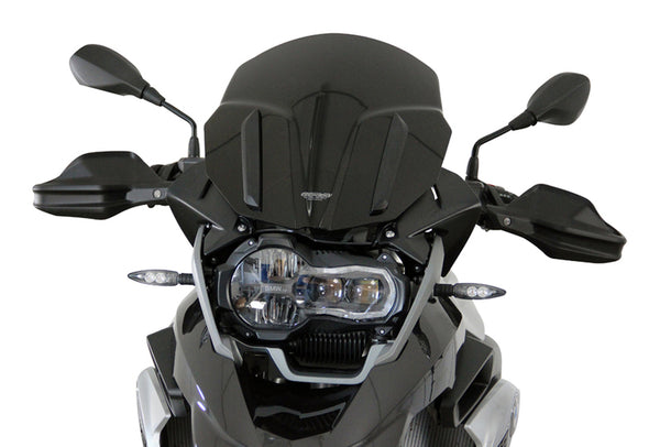 MRA Touring Windshield "TM" Black 