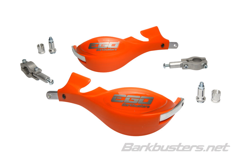 Barkbusters ego mini handguard recht Ø22 mm oranje ego-004-00s