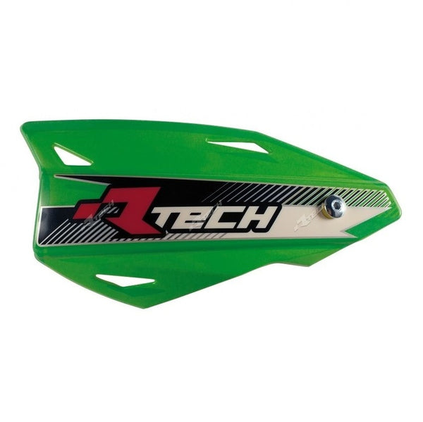 Racetech Vertigo Hanguards Adjustable Green R-Kitpmvtve00