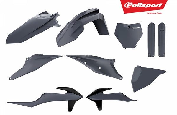 Policport Plastics Kit Nardo Gray KTM SX/SX-F 90814