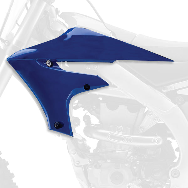 Politiepoort radiator bedekt blauwe yamaha yz450f 84151001