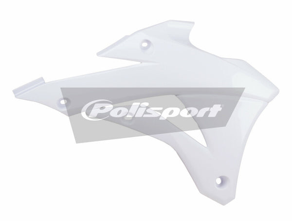 Policport radiator dekt witte Kawasaki KX85/KX100 84173002