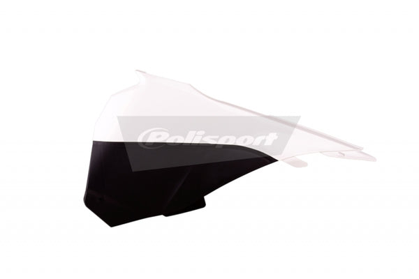 Politiehaven Air Box Covers White/Black KTM SX85 8453200002
