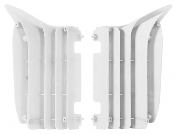 Police gate Radiator Louvers White Yamaha YZ250F 84555001