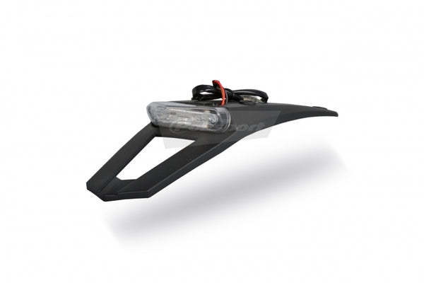 Politiehaven Zwart achterste spatbordverlenging met LED -licht 85695001