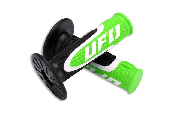 UFO Axiom Triple Density Grips Black/Green/White MA01825#026