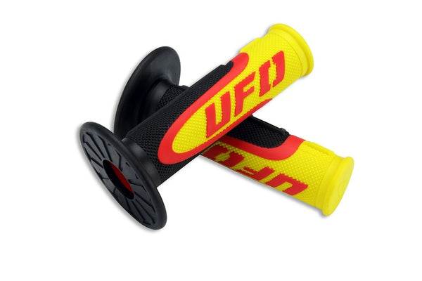 UFO Axiom Triple Density Grips Black/Yellow/Red MA01825#102