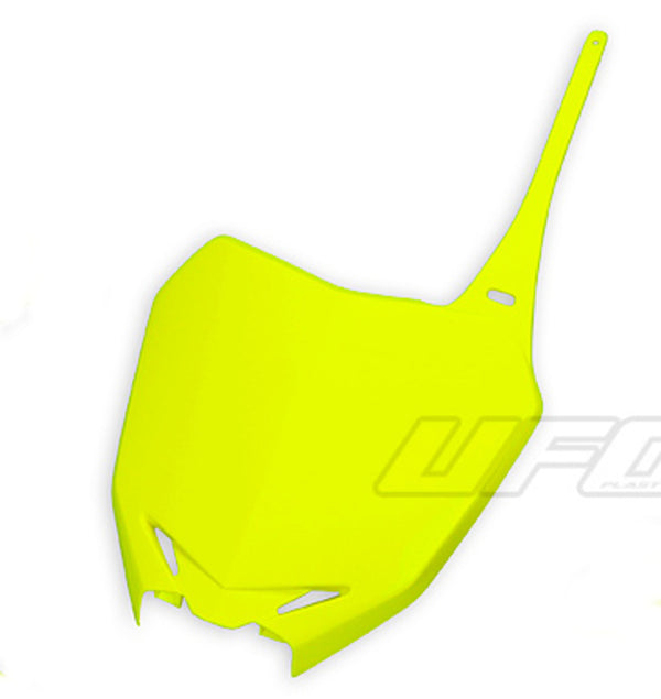 UFO voorste nummerplaat Neon Yellow Suzuki RM-Z250 SU04919#DFU