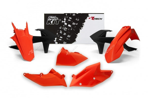 Racetech Plastic Kit OEM-kleur (2017) Orange/Black KTM R-Kitktm-OEM-417