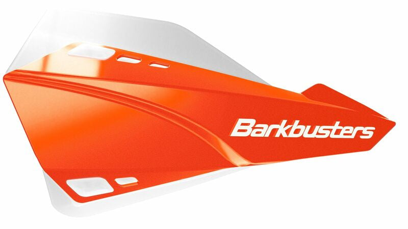 Barkbusters Sabre Handguard Set Universal Mount Orange/White SAB-1 OR-00-WH