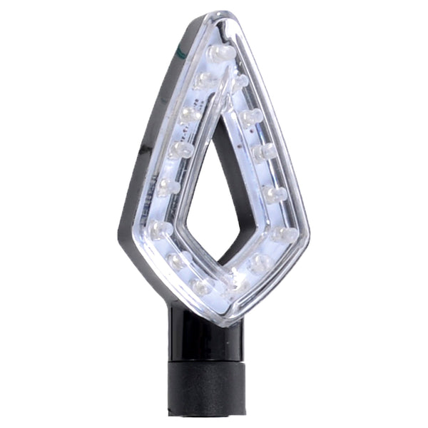 Oxford LED -flitssignaal 3 - mat zwart