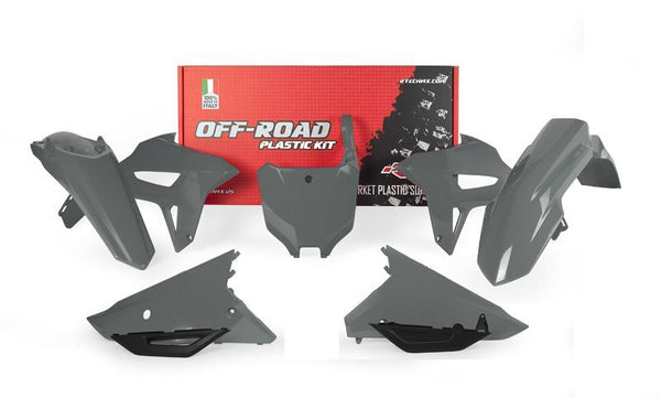 Racetech Plastic Kit-Quantum Gray naar de Honda CRF450R R-Kitcrf-Gr0-521