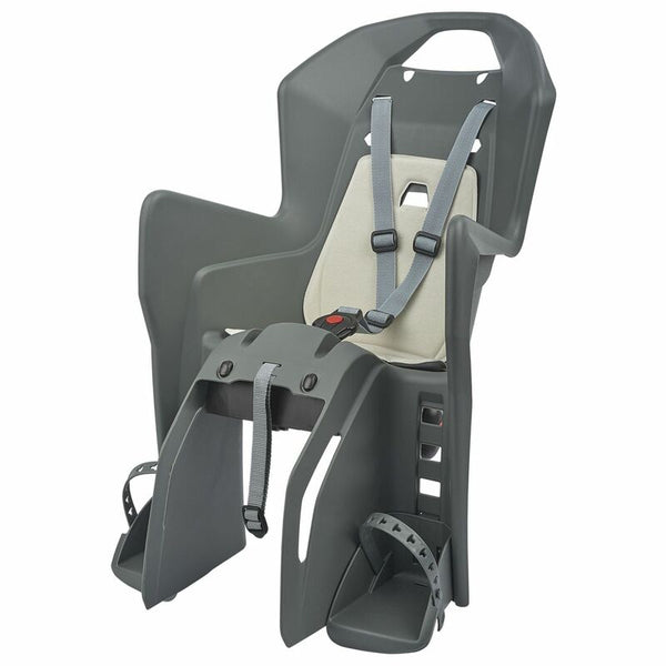 Politie Koolah CFS Achterste kinderfiets zitting Carrier Montage - Charcoal grijs/crème 8631500013