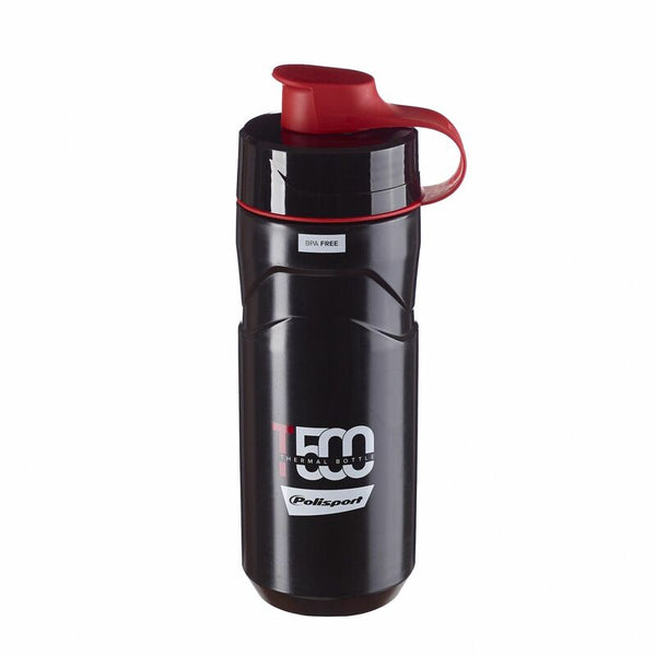 Policport thermische fles T500 zwart/rood 500/650 ml 86455003