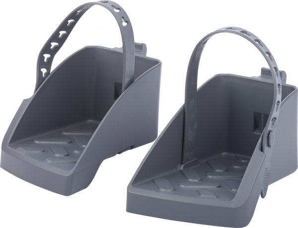 Politiehaven voetsteunen + riemen donkergrijze guppy maxi 86401003