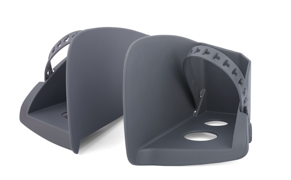 Politiehaven voetsteunen + riemen zilveren bilby ff/cfs/rs 86321002