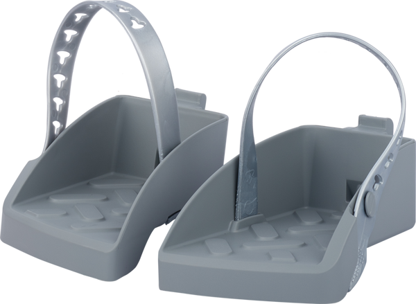 Politiepoort voetsteunen + riemen lichtgrijs guppy mini 8640300003