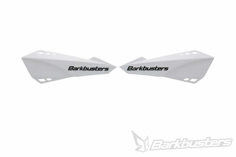 Barkbusters Bicycle Handguards Kit-White MTB-001-00-WH