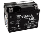 Yuasa w/c batterijonderhoud gratis fabriek geactiveerd - ytx4l fa