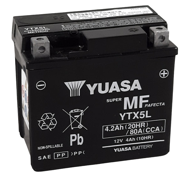 Yuasa onderhoud -vrije fabriek -geschikte batterij -ytx5l -fa