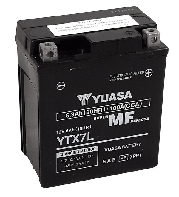 Yuasa onderhoud -vrije fabriek -geschikte batterij -ytx7l -fa