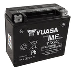 Yuasa w/c batterijonderhoud gratis fabriek geactiveerd - ytx20l fa