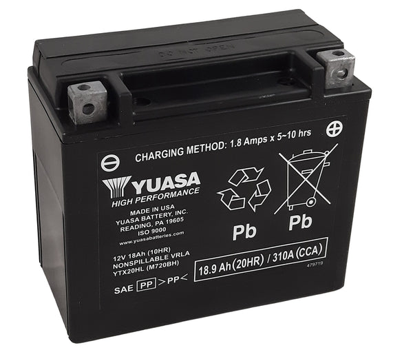 Yuasa onderhoud -vrije fabriek -geschikte batterij -ytx20hl -fa