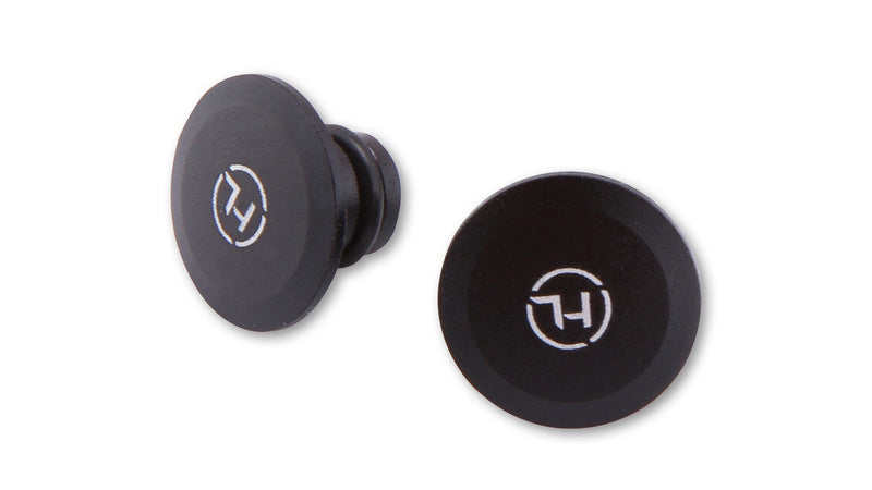 Highsider CNC Cover Caps voor M10, Black Matt 160-315