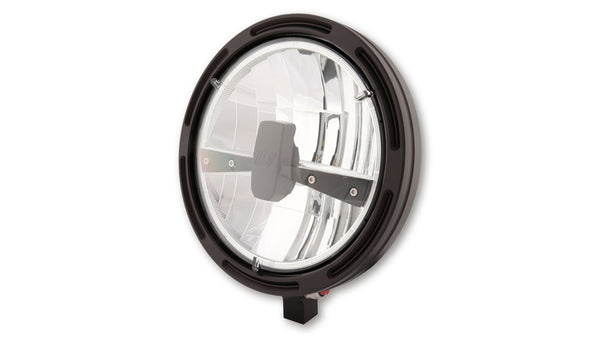 Highsider 7 "LED HOOFD Koplamp frame-R1 Type3, zwart, onderste montage 223-253