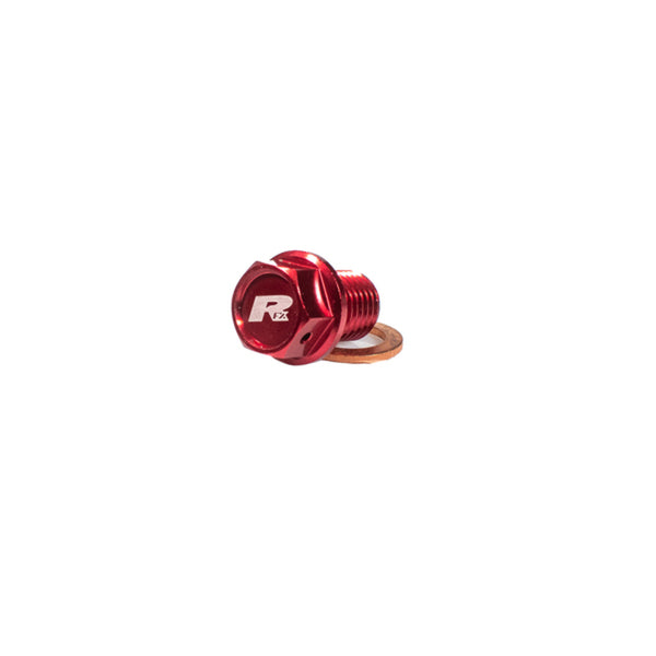 RFX Pro Magnetic Drain Bolt (rood) [M8 x 25 mm x 1,25] - Honda CRF250/CRF250X FXDB10200999
