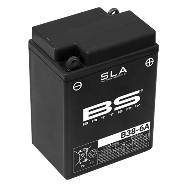 SLA Battery Maintenance-Free Factory Activated - B38-6A 