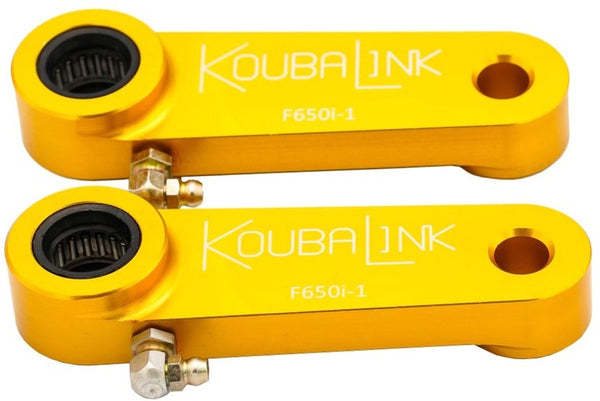 Koubalink Lowering Kit (25.4 mm) Gold - BMW F650i -1