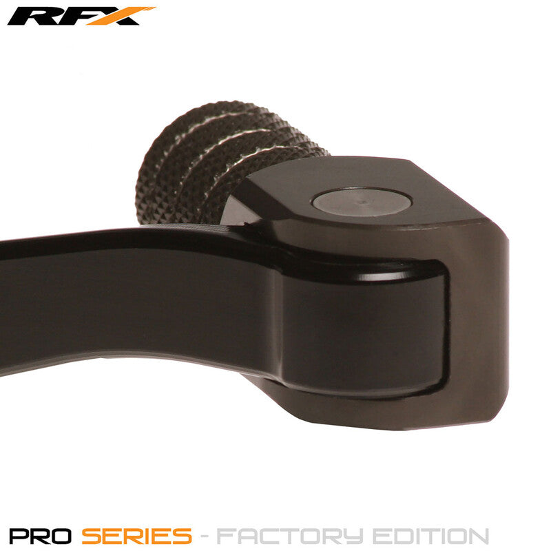 RFX Flex+ Factory Edition Gear Pedal (Black/Hard Anodised Titan) - KTM SX85 SX/XC -W/TPI 125/150 FXGP5110099HA