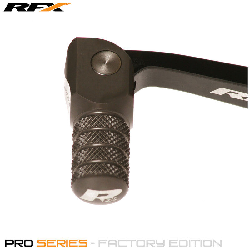 RFX Flex+ Factory Edition Gear Pedal (Black/Hard Anodised Titan) - KTM SX/EXC/TPI 250/300 FXGP5120099HA HA