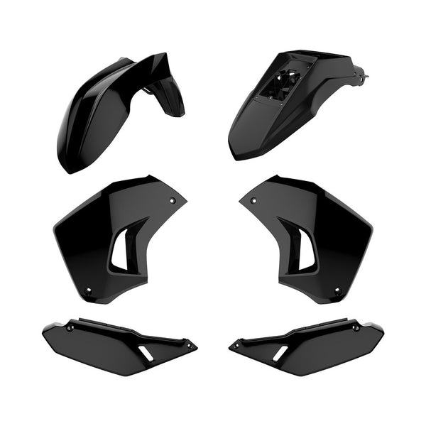Policport Plastic Kit Kawasaki Klr650 Black 90858
