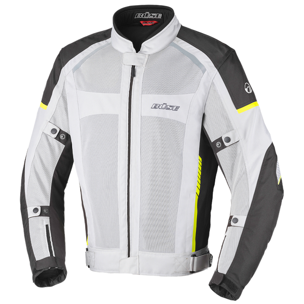 Buse textiel mc-jacket santerno grijs
