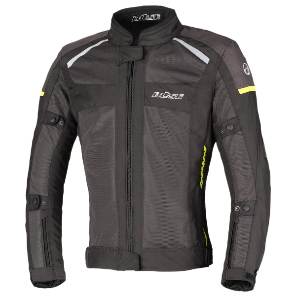Buse dam textiel mc-jacket santterno black
