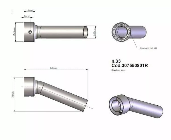 LEOVINCE DBKILL 33 307550801R