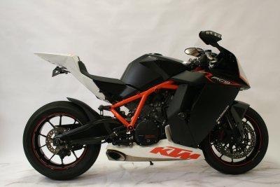 Aero Crash Protectors, KTM RC8R verwijderd