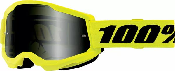100% Goggle Strata 2 Sand Neon schreeuw 50030-00005