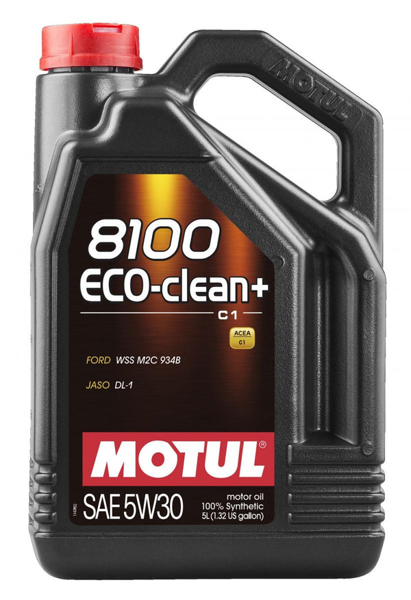 Motul 8100 Eco-Clean+ 5W30 5L (4st/cardboard)