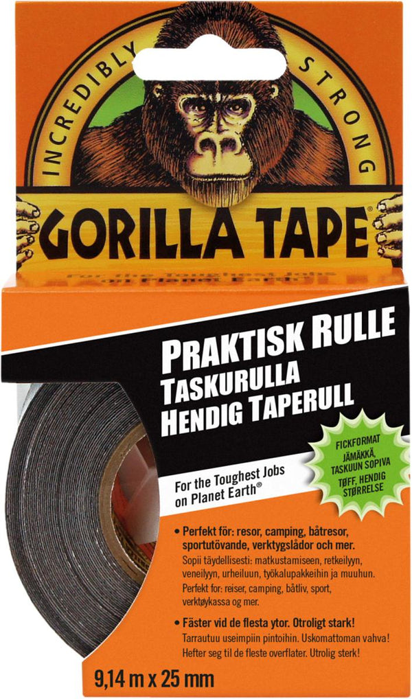 Gorilla -tape Handy Roll 9,14mx25mm