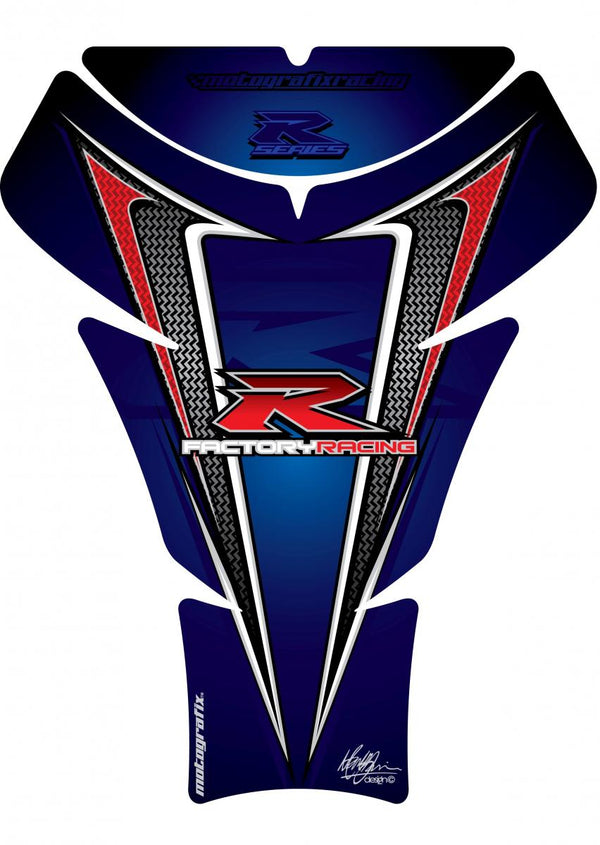 Tankbescherming 05-08 GSXR1000/06-15 GSXR600 750 Blauw