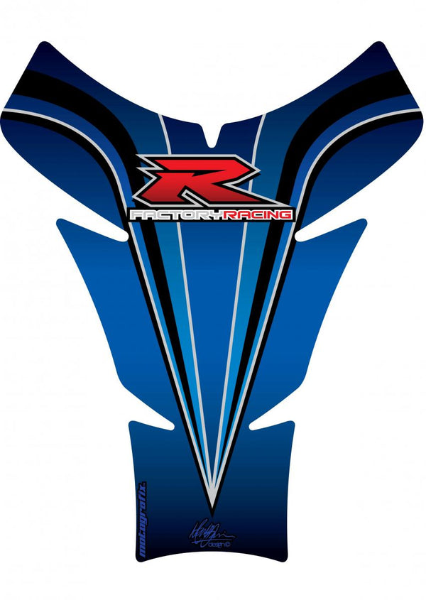 Tankbescherming 05-08 GSXR1000/06-15 GSXR600 750 Blauw