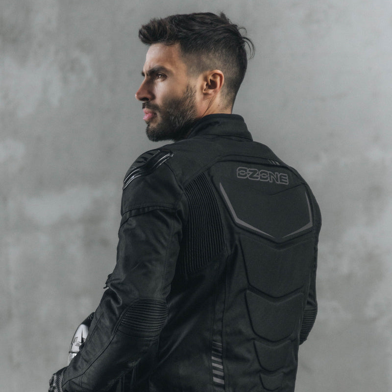 Ozone textiel MC-Jacket Pulse Black (Copy)