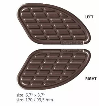 ONEEDSIGN -hobbels Soft Touch Leather Brown Bumps15p